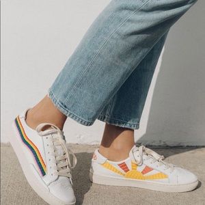 Soludos Rainbow Wave Sneaker 7.5